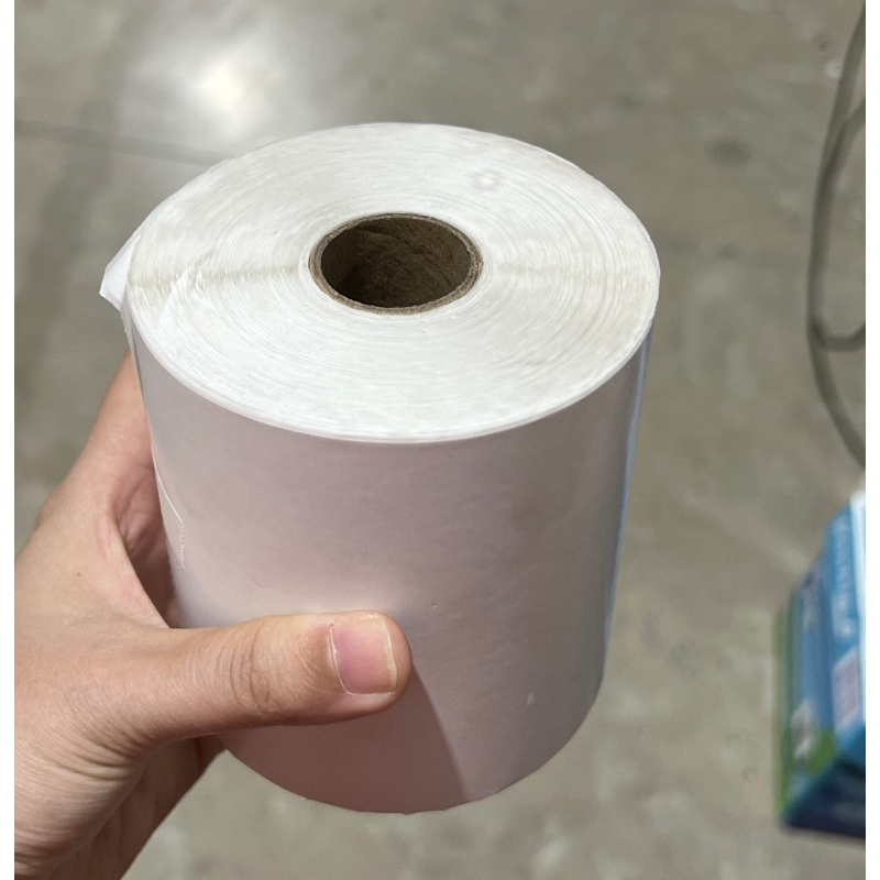 Giấy in nhiệt- in đơn hàng , tem, mã vạch có sẵn keo dán