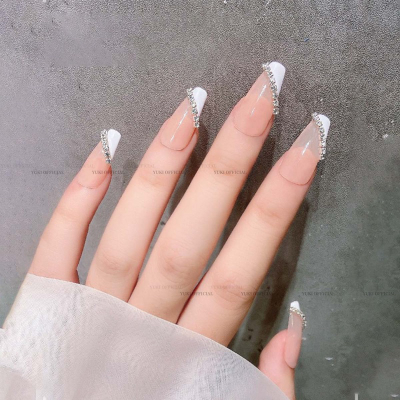 Dây đá trang trí - dây sắt đính đá trang trí nail - dây xích đá trang trí móng