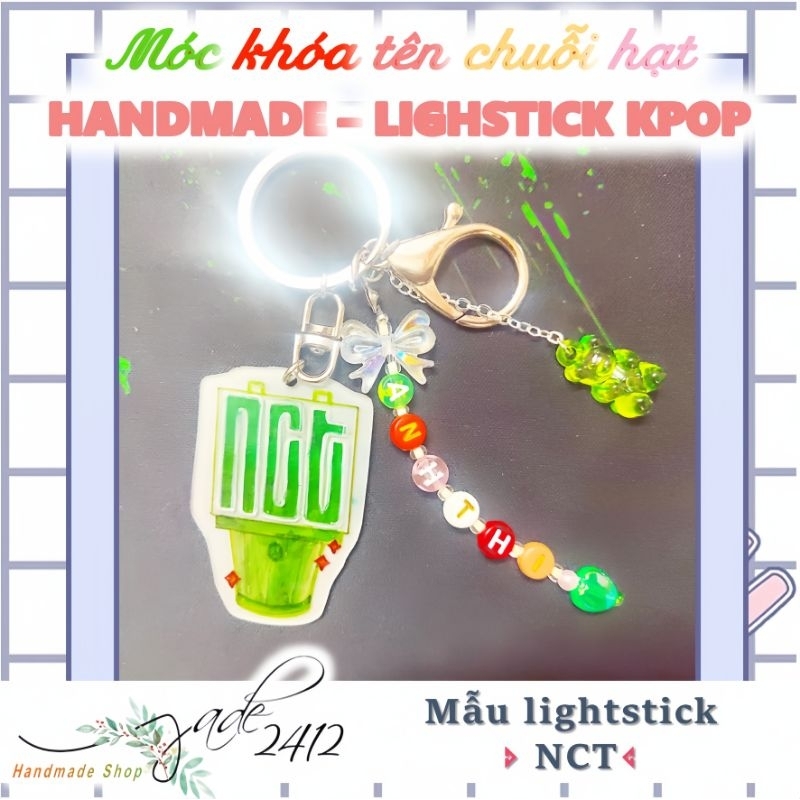 MÓC KHOÁ HANDMADE - KPOP LIGHTSTICK