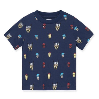 Áo thun T-shirt cộc tay cotton Marvel Avengers siêu nhân Hè