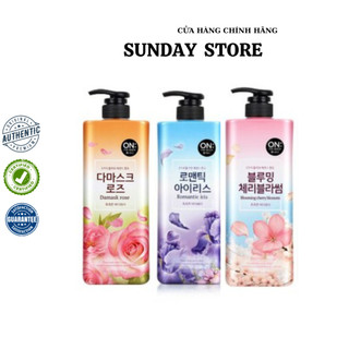 SỮA TẮM ON THE BODY HƯƠNG NƯỚC HOA 900ml