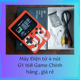 Máy điện tử 4 nút g1 168 game chính hãng , giá rẻ