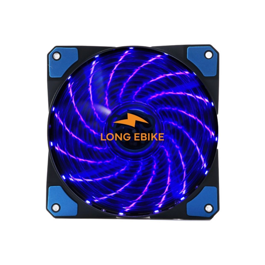 Quạt tản nhiệt 12cm 15 led yên tĩnh