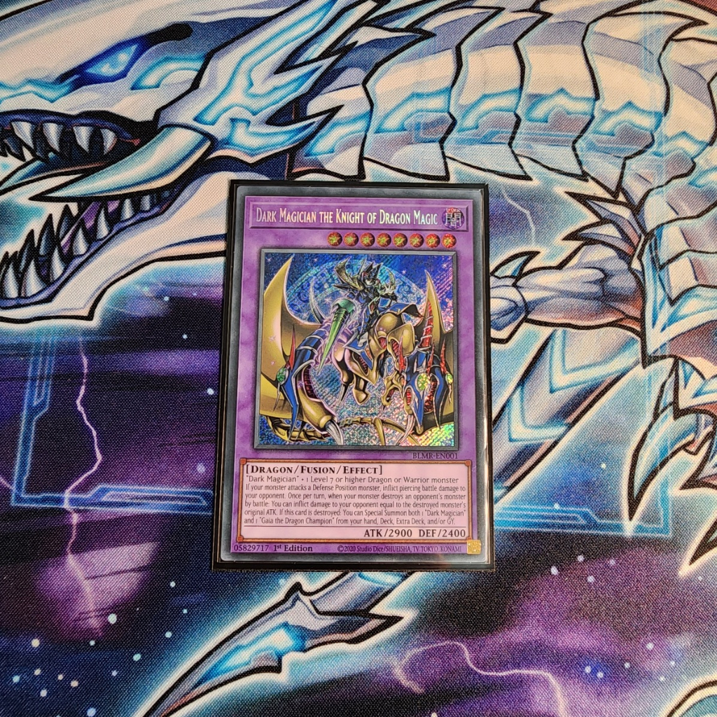 Dark Magician the Knight of Dragon Magic