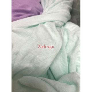 Vải thun lụa 100% Cotton Co dãn 4 chiều