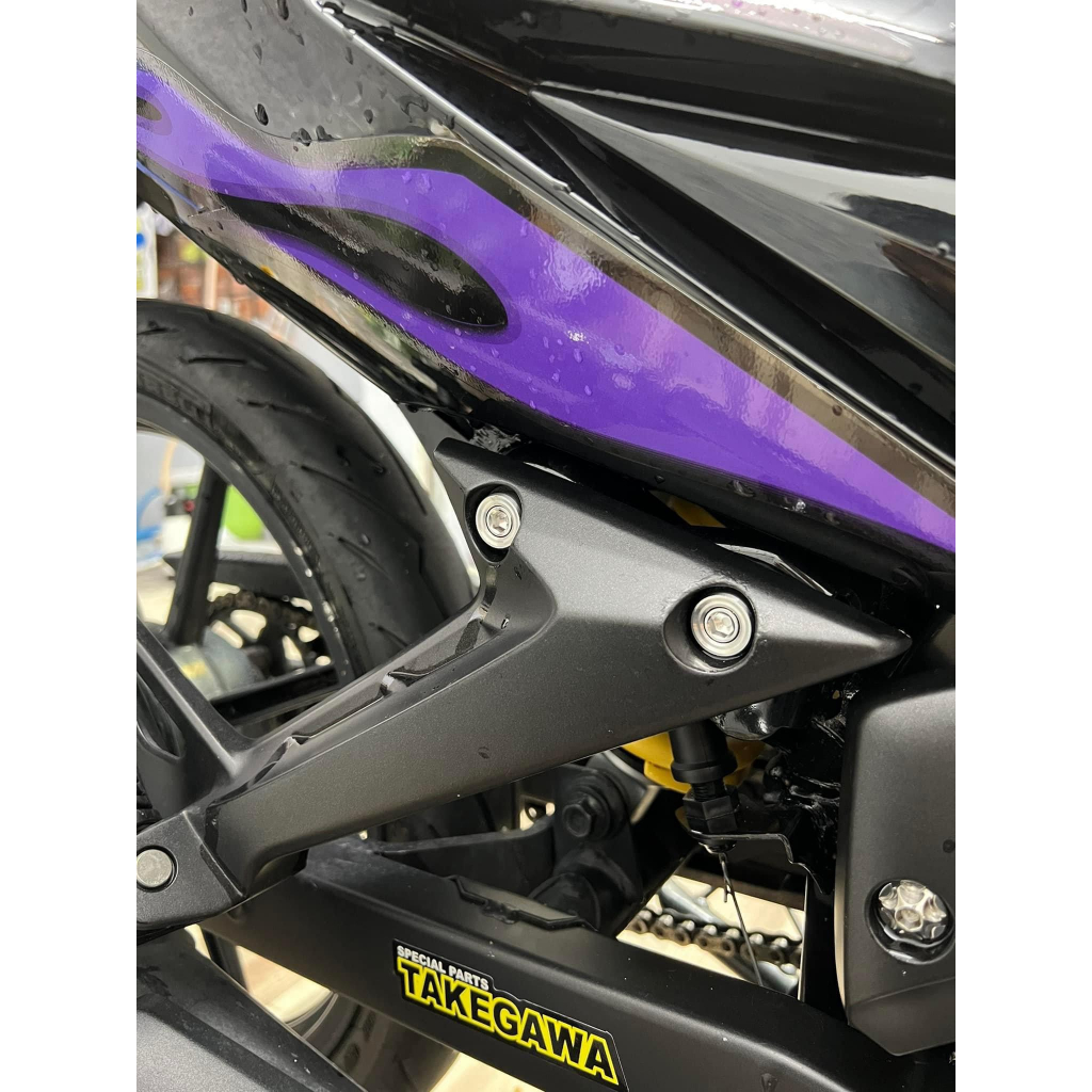 Bộ Khâu Gác Chân Inox 304 Exciter 135 150 155