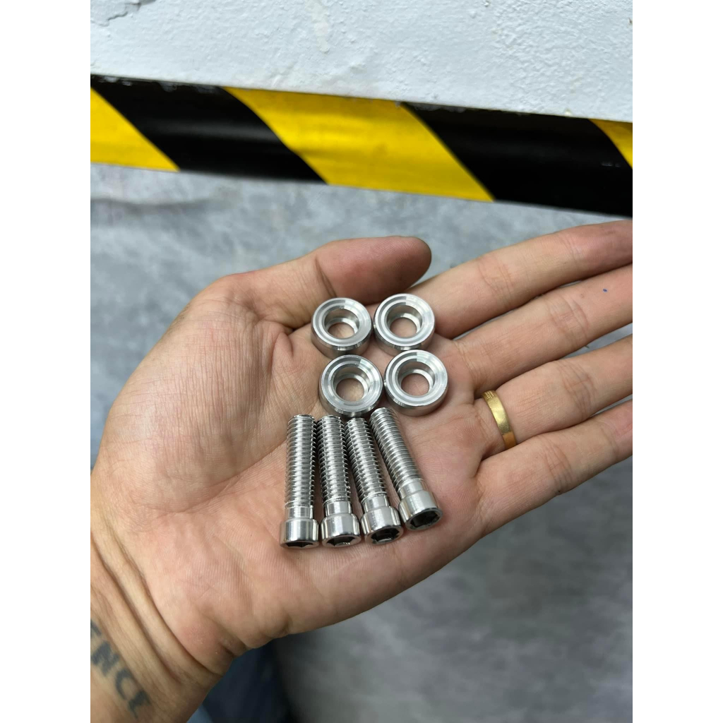 Bộ Khâu Gác Chân Inox 304 Exciter 135 150 155