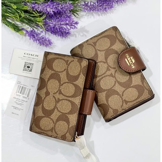Ví Coach auth sale (2 màu: logo nhạt,logo đậm)