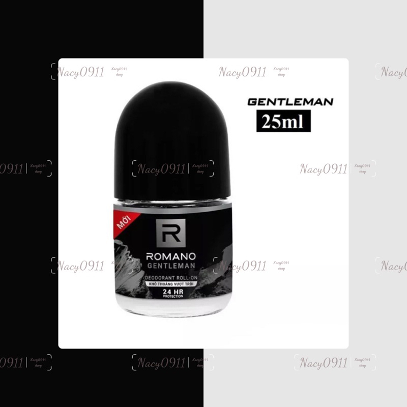 Lăn khử mùi Romano Gentleman 25ml