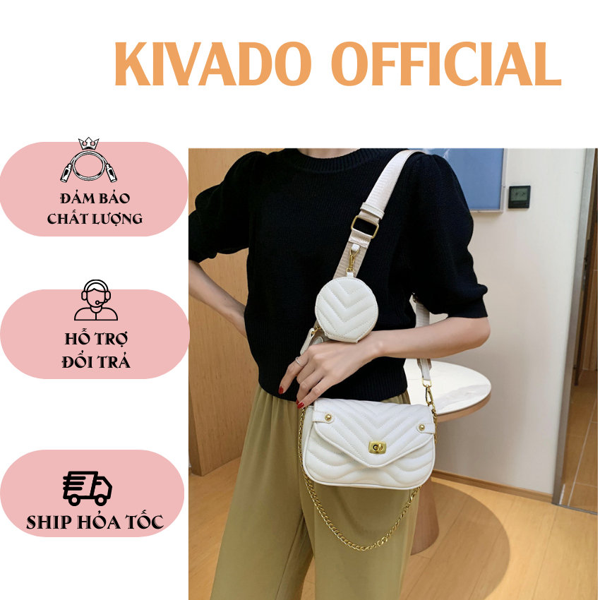 Túi đeo chéo xách kẹp nách nữ đẹp cao cấp thời trang giá rẻ loại 1 quảng châu HÀN QUỐC KIVADO TX-B0903