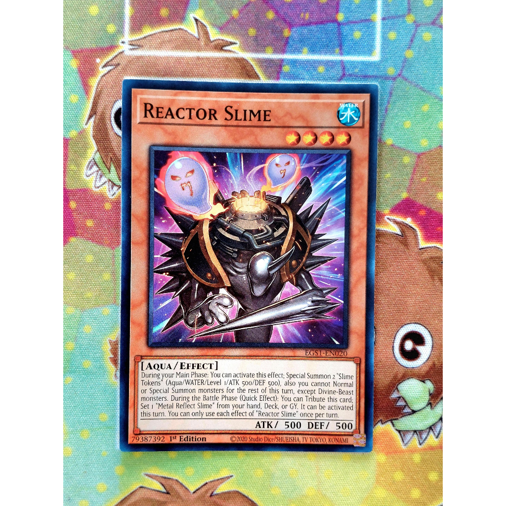 Thẻ Bài Mint90 Yugioh Monster Reactor Slime - EGS1-EN020 - Super