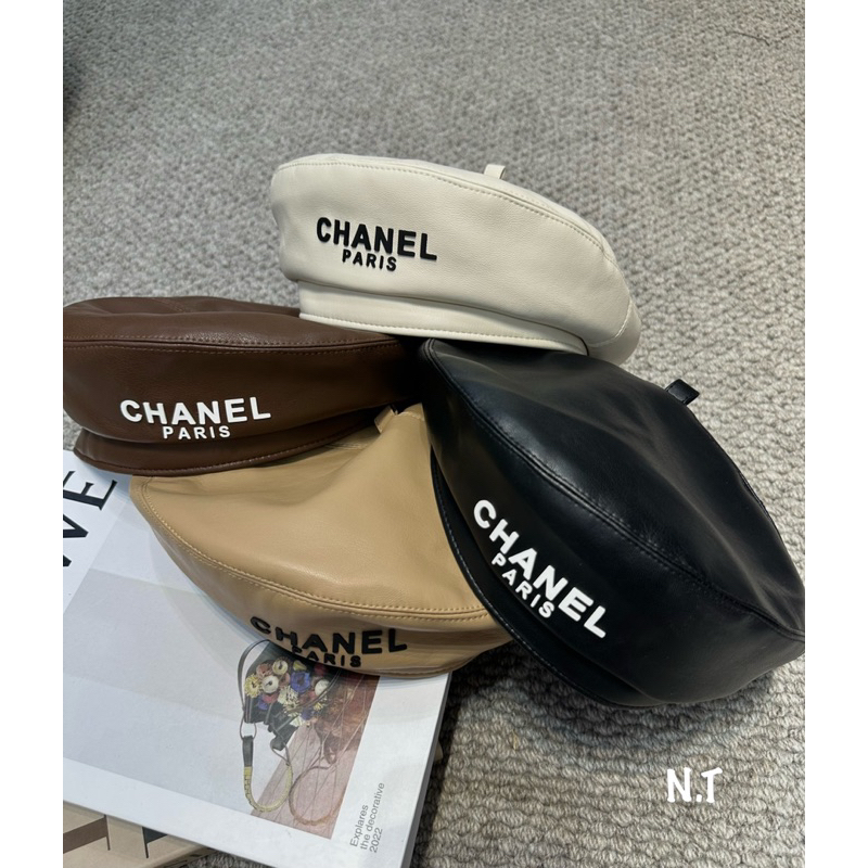 MŨ NỒI DA CHANE PARIS, MŨ NỒI TAG CHỮ HÀNG THỜI TRANG CAO CẤP MS13311