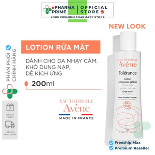 Nước tẩy trang avene extremely gentle cleanser dạng lotion dịu nhẹ 200ml