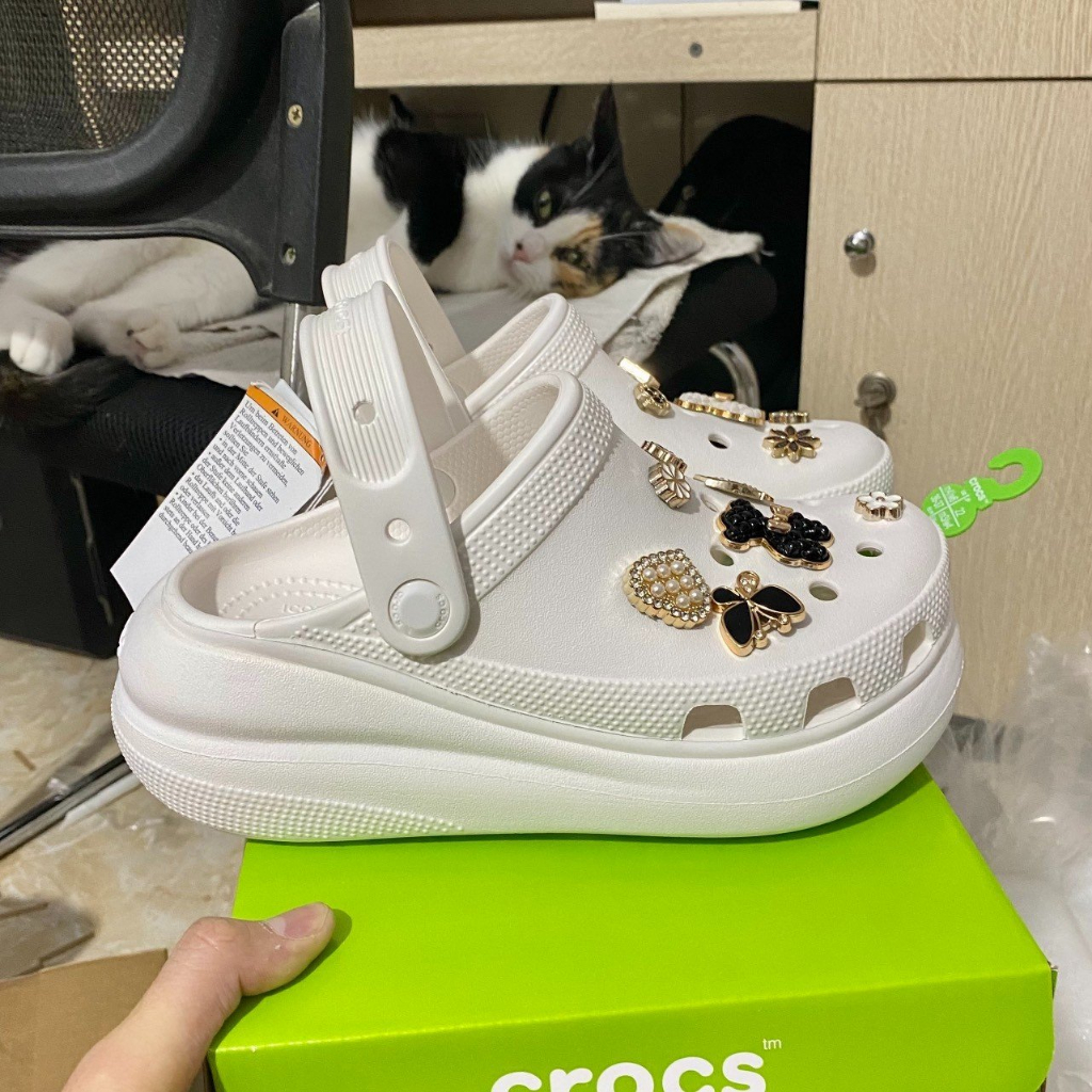 Dép Cross Crush Đúc Nguyên Khối tăng chiều cao tặng kèm 1 bộ hình gắn - Cross Crush