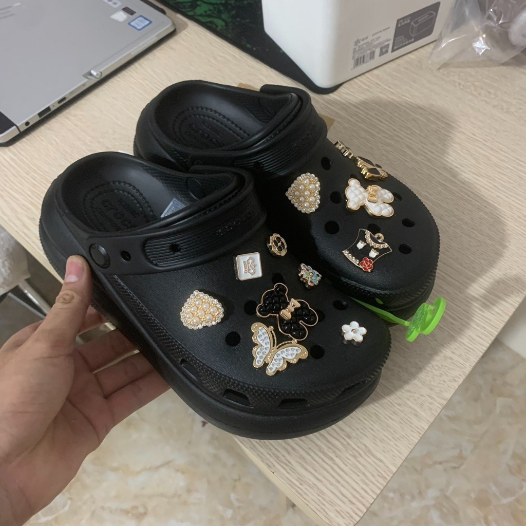 Dép Cross Crush Đúc Nguyên Khối tăng chiều cao tặng kèm 1 bộ hình gắn - Cross Crush