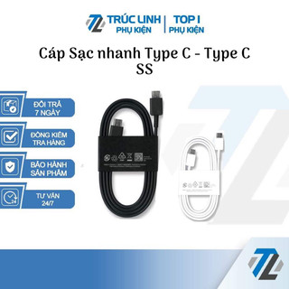 Dây sạc type c , cáp sạc nhanh type c chính hãng SS