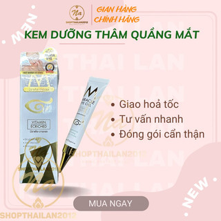 01 kem dưỡng mắt giảm thâm quầng miracle eye gel 10ml thái lan