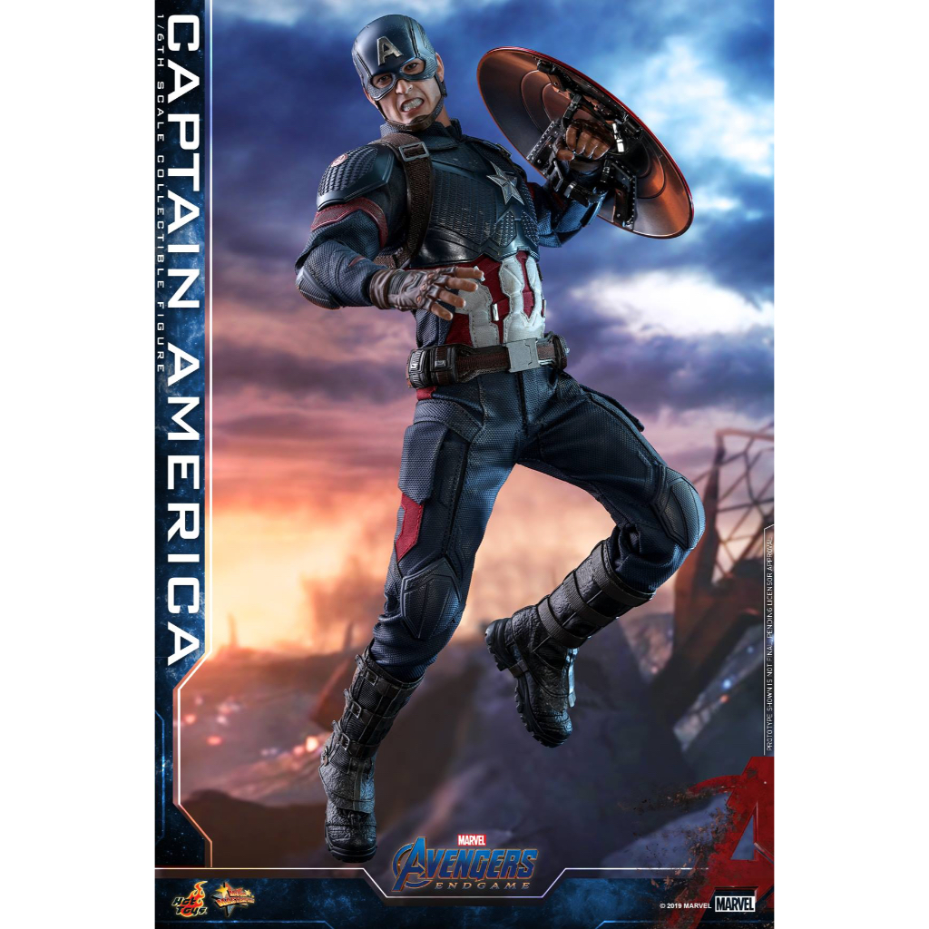 Mô Hình Hottoys 1/6 MMS-536: Captain America 7.0