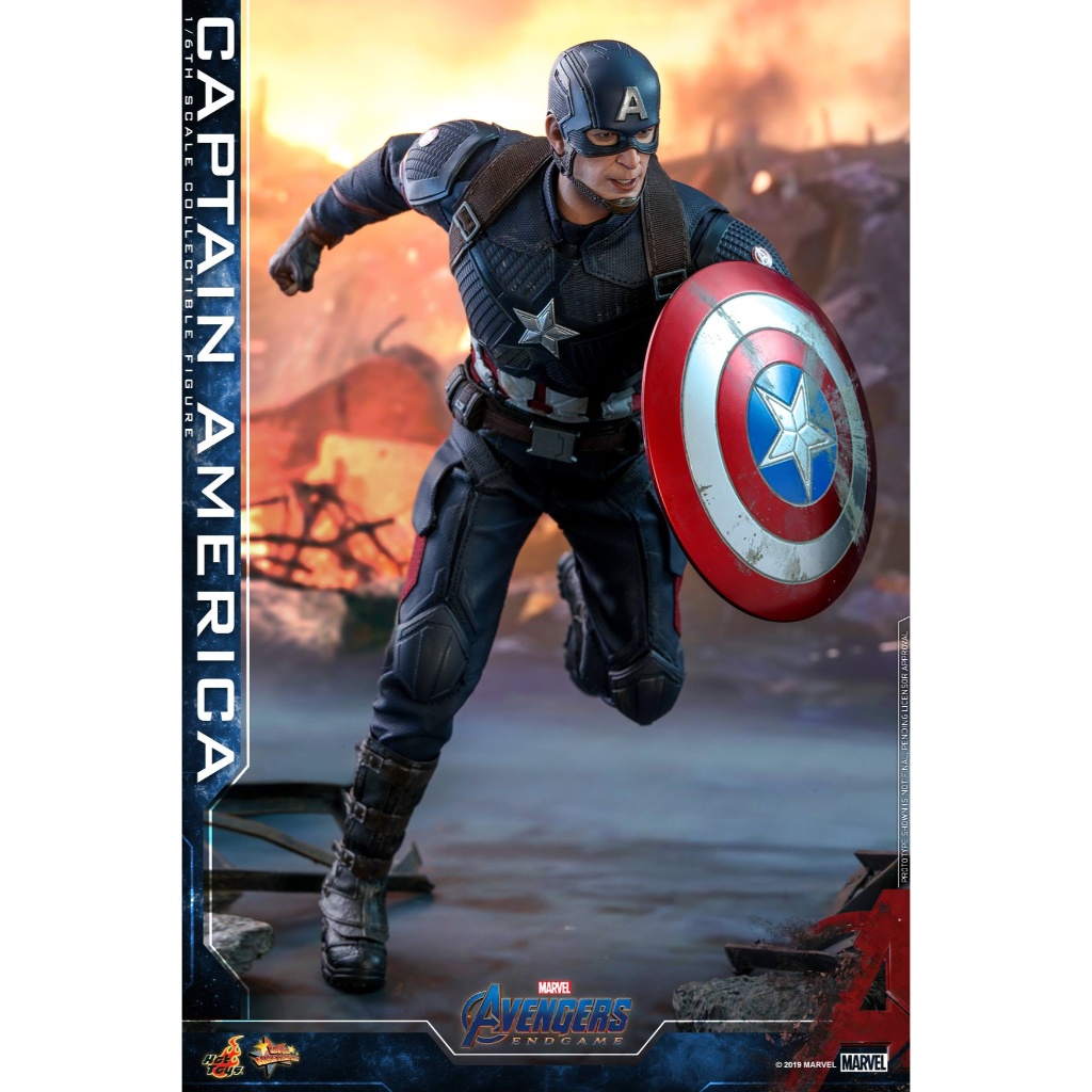 Mô Hình Hottoys 1/6 MMS-536: Captain America 7.0