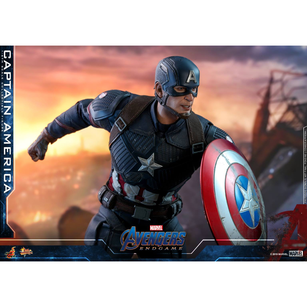 Mô Hình Hottoys 1/6 MMS-536: Captain America 7.0