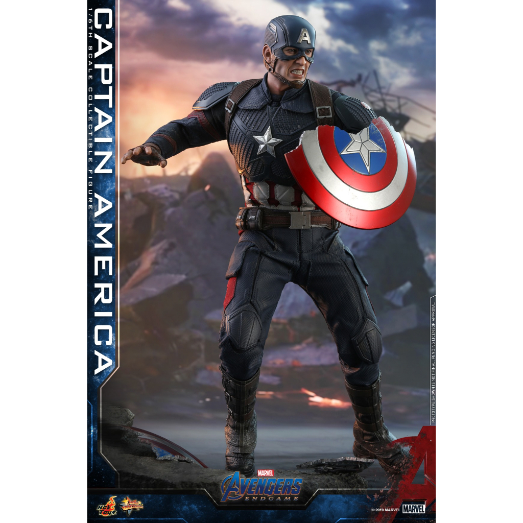 Mô Hình Hottoys 1/6 MMS-536: Captain America 7.0