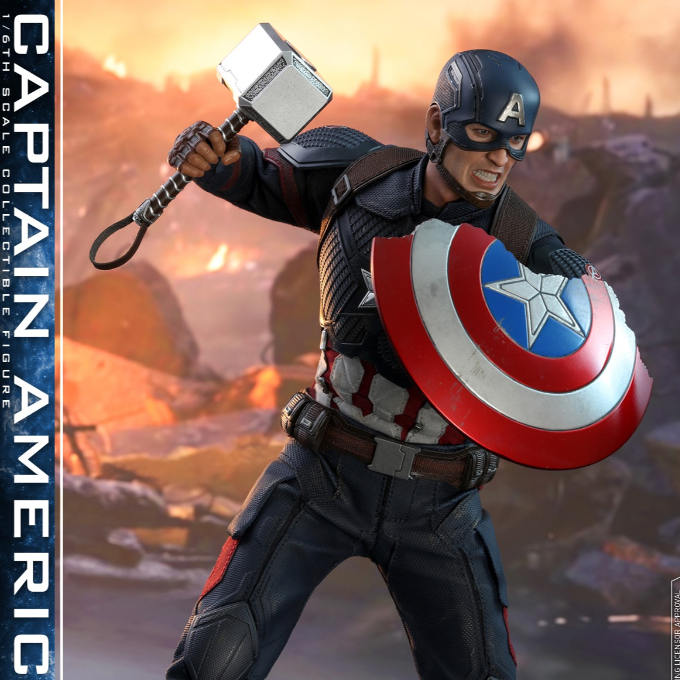 Mô Hình Hottoys 1/6 MMS-536: Captain America 7.0