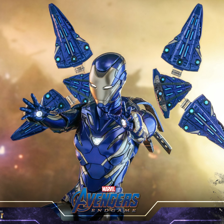 Mô Hình Hottoys 1/6 MMS-538 D32: Rescue - Iron man mark 49