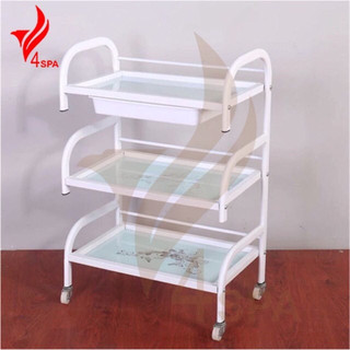 Xe kính spa ( xe đẩy 3 tầng có khay )