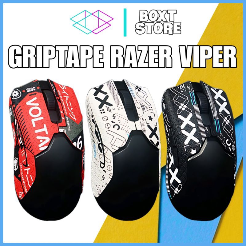 Miếng Dán Grip Tape 3M Chống Trượt Chuột Razer Viper Ultimate/V2 Pro/8KHz/Mini - Skin Gaming Mouse