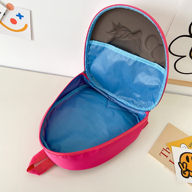 Ba Lô Nhẹ In Họa Tiết Kỳ Lân Hoạt Hình Dễ Thương Cho Bé