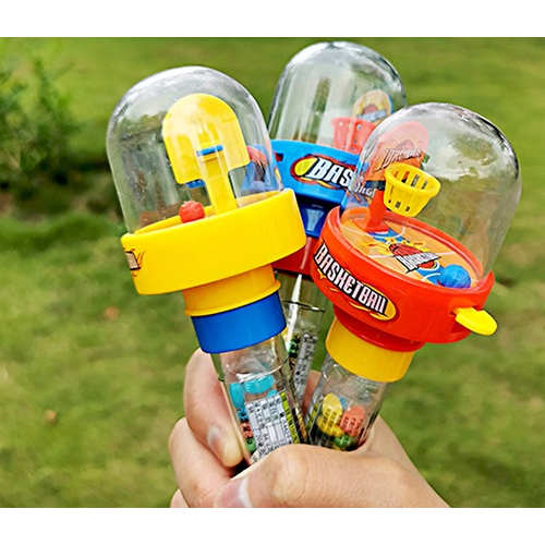 kẹo đồ chơi, máy bắn kẹo bóng rổ dành cho trẻ em