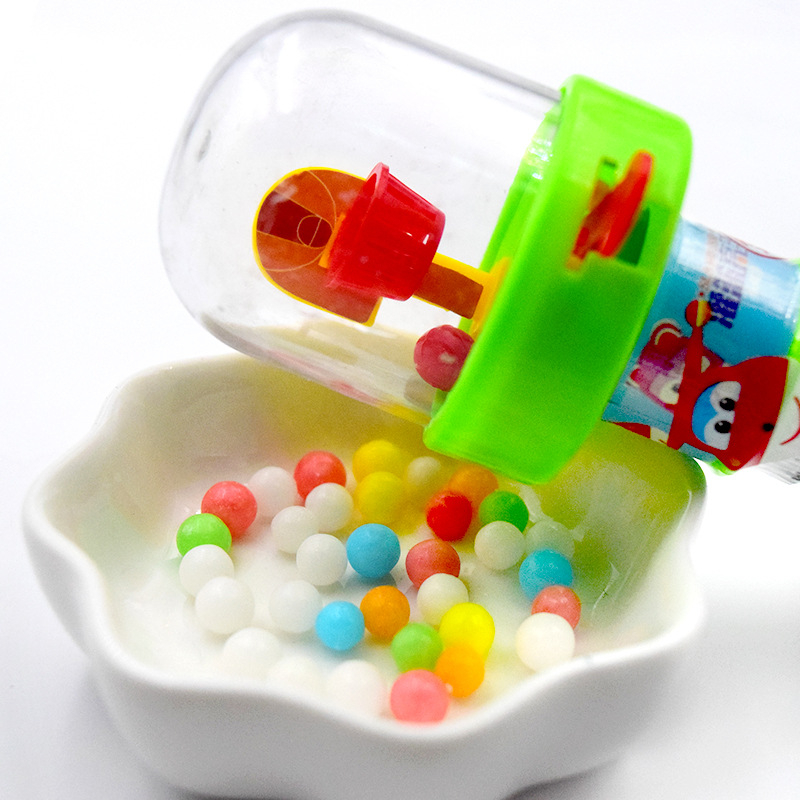 Kẹo đồ chơi, máy bắn kẹo bóng rổ dành cho trẻ em