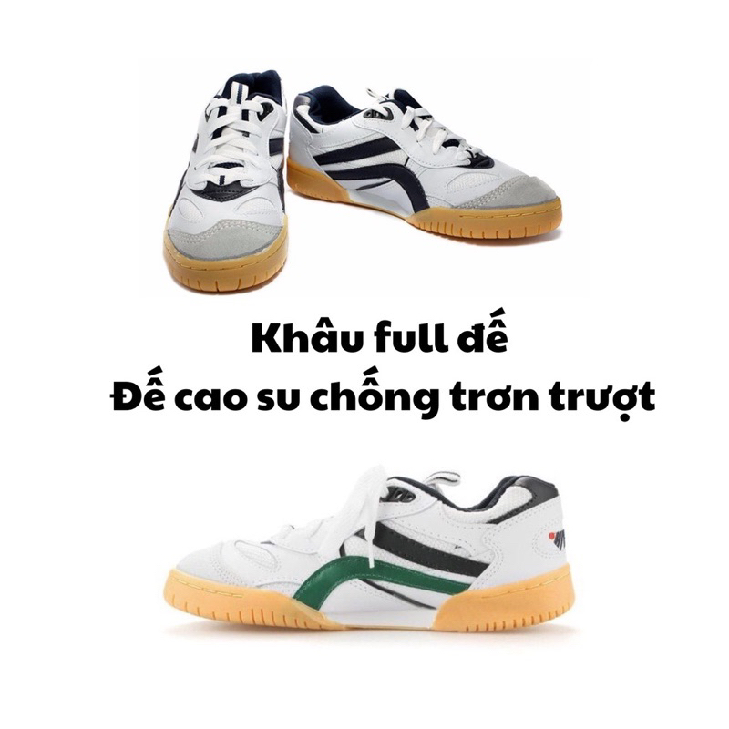 Giày asia sport mcs02 cầu lông bata học thể dục học sinh chính hãng bóng chuyền mai lê sport