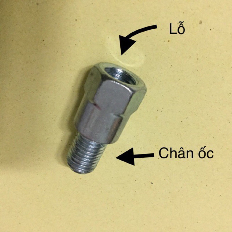 Ốc nối chân gương 8 và 10ly