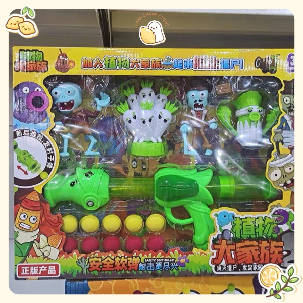 Đồ chơi PLANT AND ZOMBIE đại chiến hoa quả