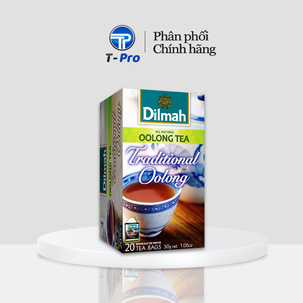 Trà Dilmah Ô Long truyền thống loại túi lọc 30g