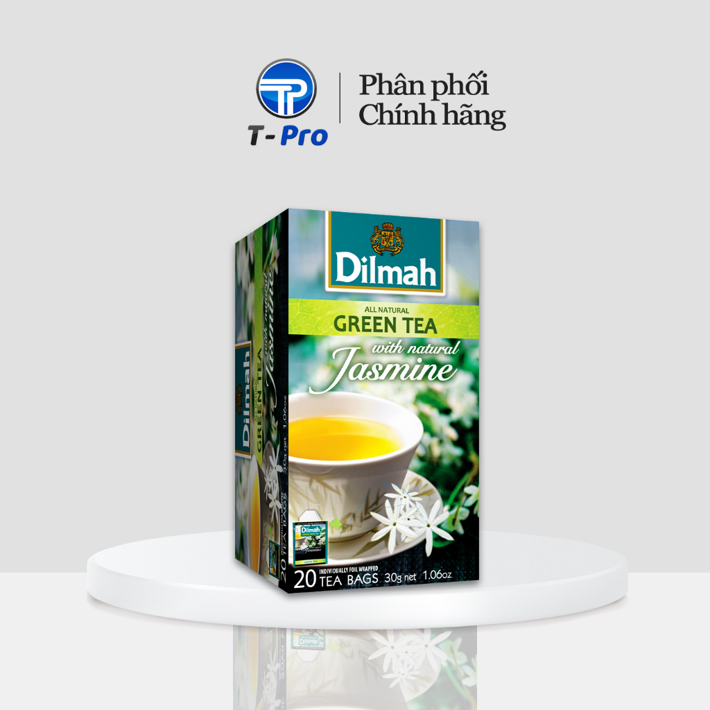 Trà túi lọc Dilmah hương hoa Nhài 30g