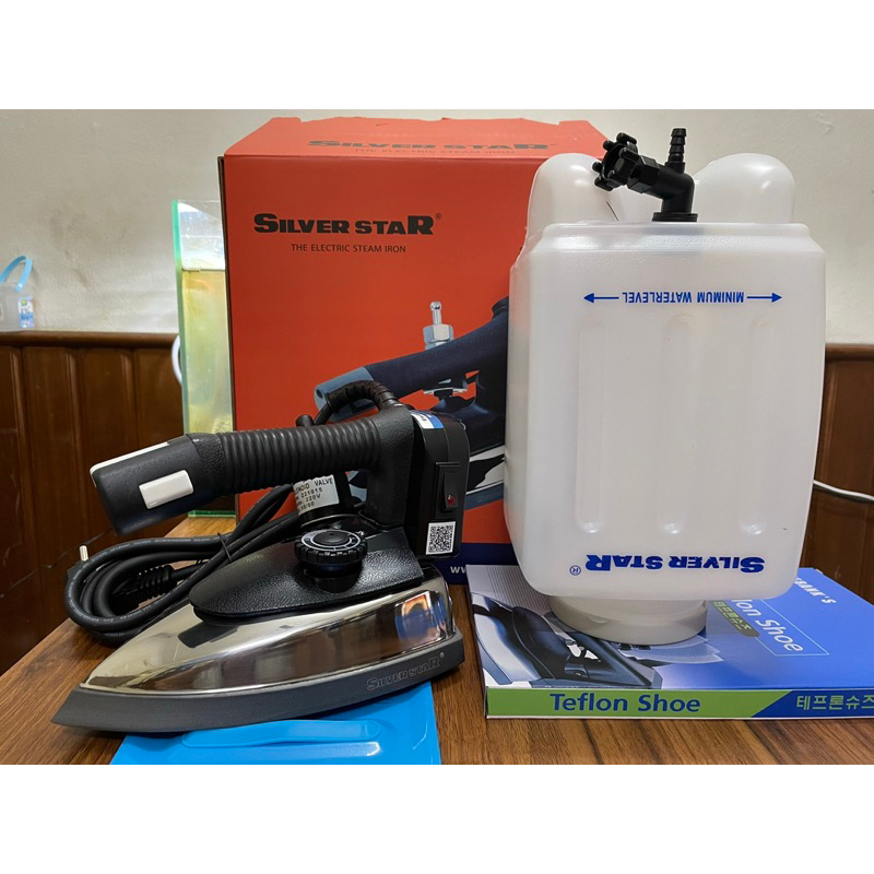 Bàn là hơi nước bình treo công nghiệp Silver Star ES-94A  Vỏ cam