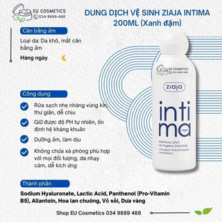 Dung dịch vệ sinh Ziaja Intima