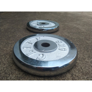 Cặp bánh tạ Cliff 5kg 3kg 2kg 1kg mạ trắng inox nhập khẩu