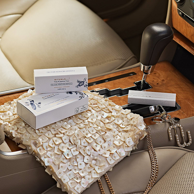 Sáp thơm ô tô Rituals car perfumed kẹp cửa gió ô tô chuẩn UK