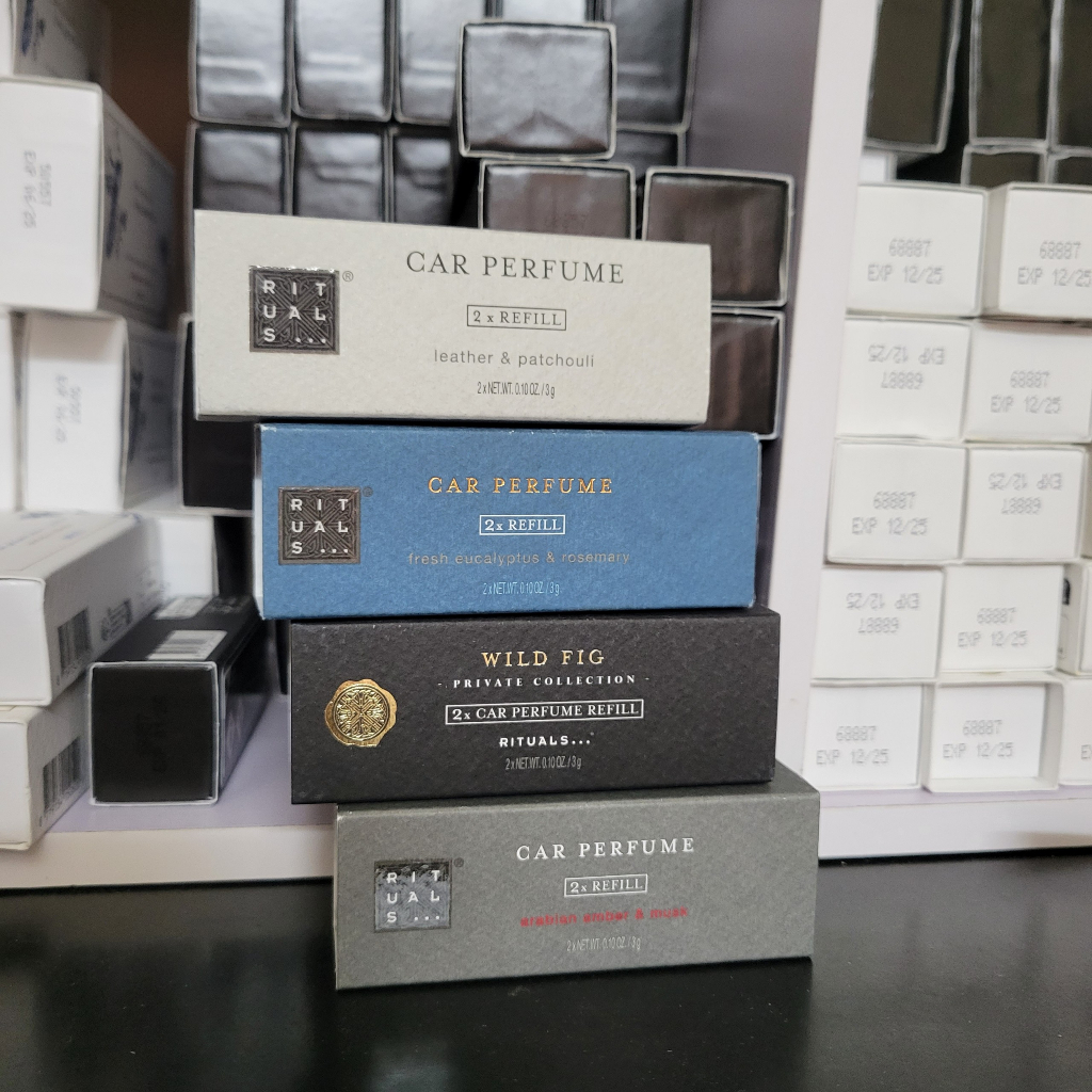 Sáp thơm ô tô Rituals car perfumed kẹp cửa gió ô tô chuẩn UK