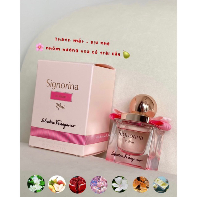 🌷✨ Nước Hoa Salvatore Ferragamo Signorina In Fiore EDT 20ML  - SALE ✨🌷