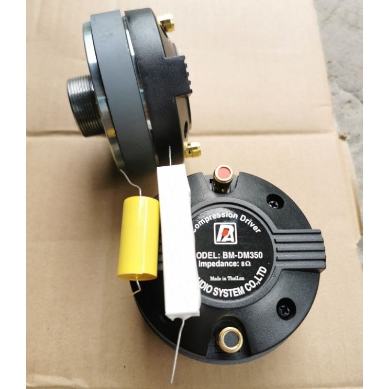 Treble 350 Pm D350 từ 90 coil 34.4mm 8ohm màn Titan  Giá 1 cái