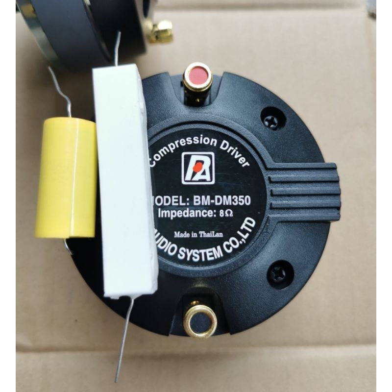 Treble 350 Pm D350 từ 90 coil 34.4mm 8ohm màn Titan  Giá 1 cái