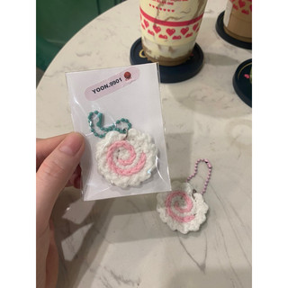 Móc Khoá Chả Cá Narutomaki / keyring narutomaki🍥🍥
