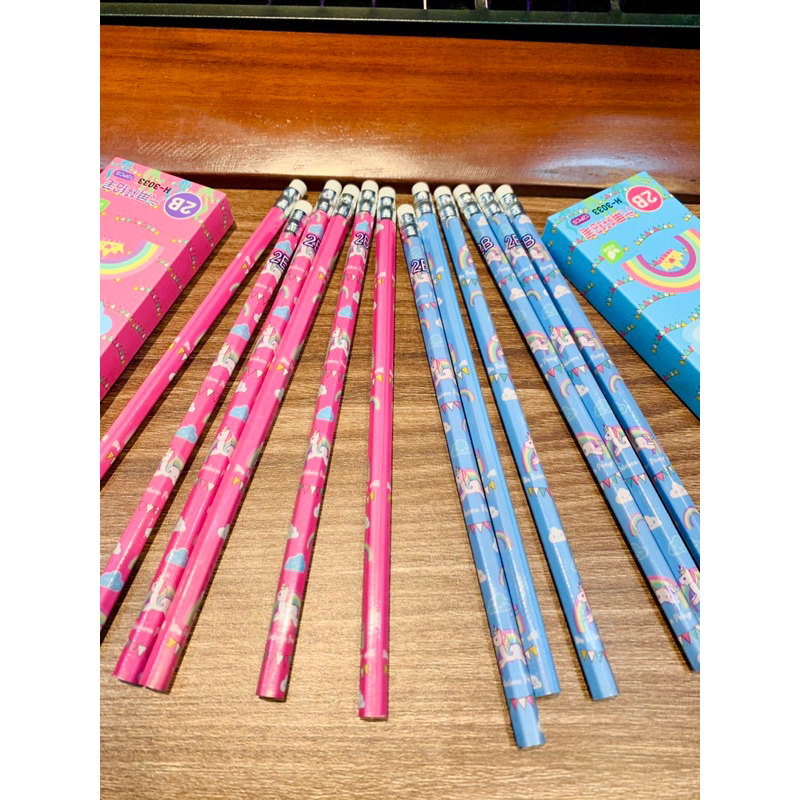 BÚT CHÌ UNICORN 2B HOẠT HÌNH SIÊU DỄ THƯƠNG CÓ TẨY