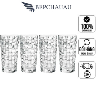Bộ 4 cốc pha lê cao nachtmann bossa nova 92075, 4 món, made in germany, bepchauau