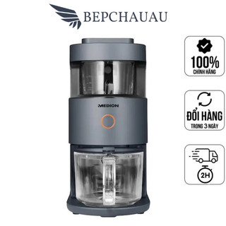 Máy làm sữa hạt medion md19725, máy nấu sữa đậu nành, 9 chương trình, tự vệ sinh, nhập đức, bepchauau