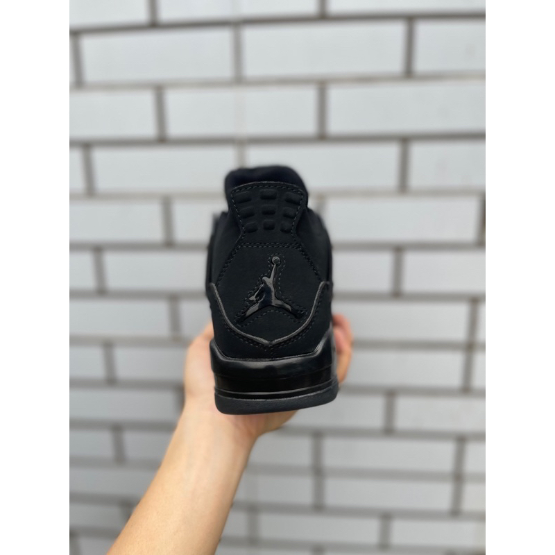 Giày thể thao Jordan4 đen full